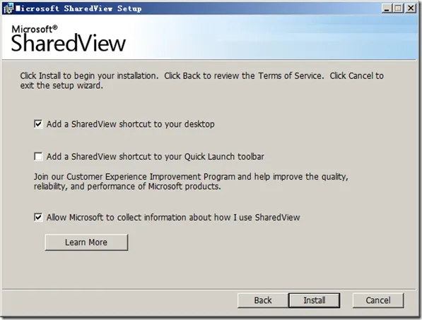 sharedview_setup