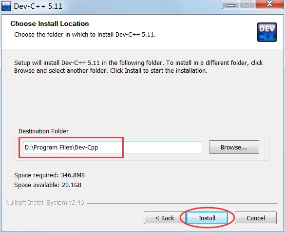 Dev C++下载安装教程-Windows零基础安装C语言编程软件完整步骤-5.11版图文详解与Hello World编译运行