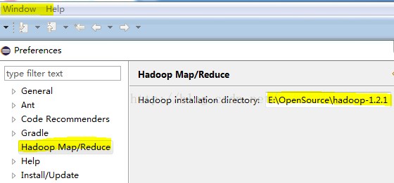 Win 7 eclipse访问虚拟机上hadoop