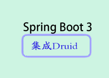 Spring Boot 3 集成 Druid 连接池详解
