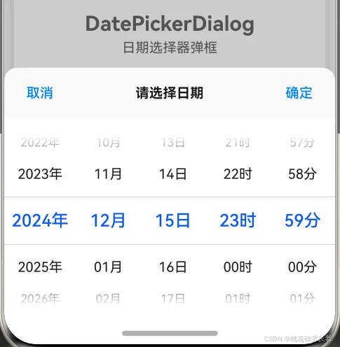 DatePickerDialog