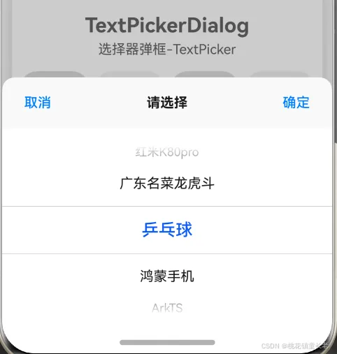 TextPickerDialog