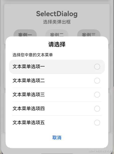 SelectDialog