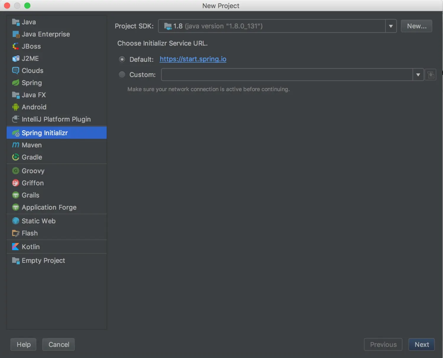使用IntelliJ Idea新建SpringBoot项目