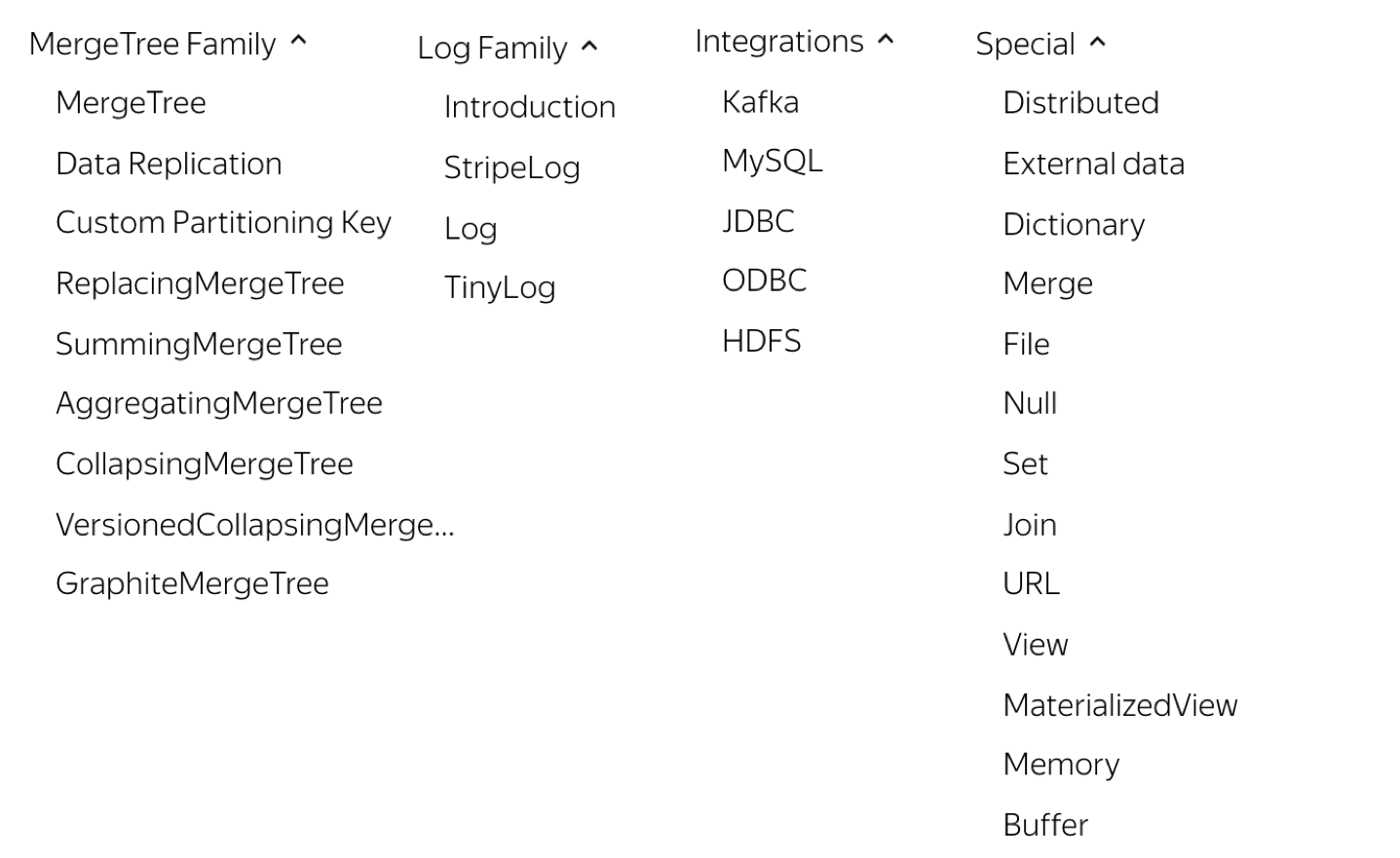 ClickHouse表引擎到底怎么选