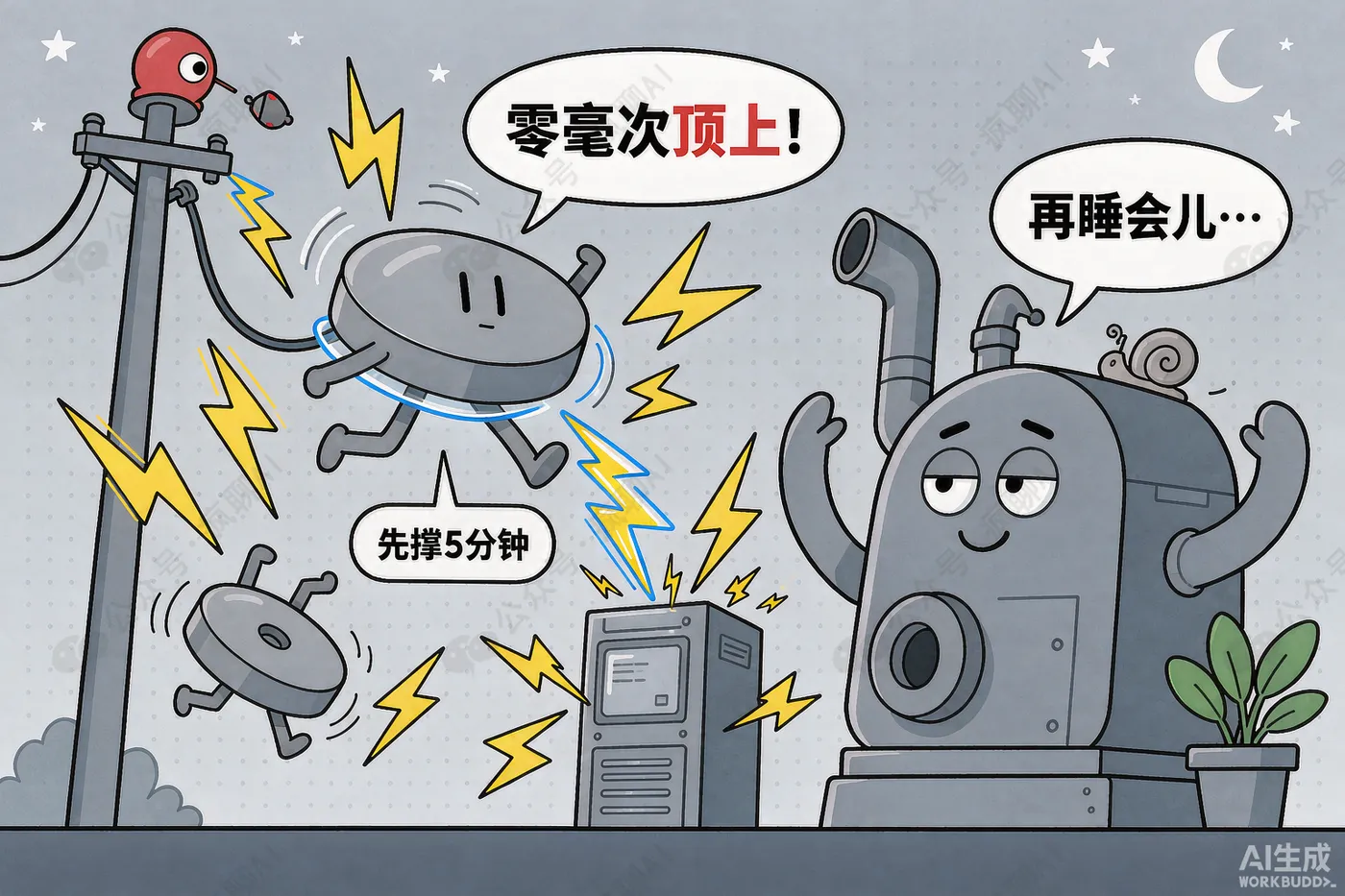 飞轮的本事是快：毫秒级响应，切换几乎零延迟