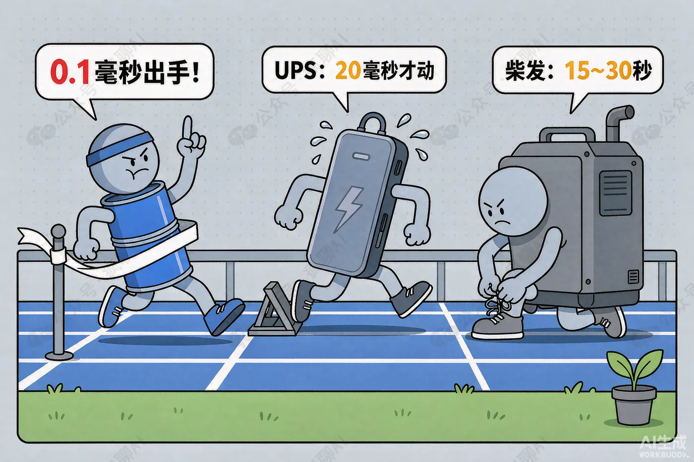 超级电容是全场响应最快的选手：最快0.1毫秒出手，比UP…