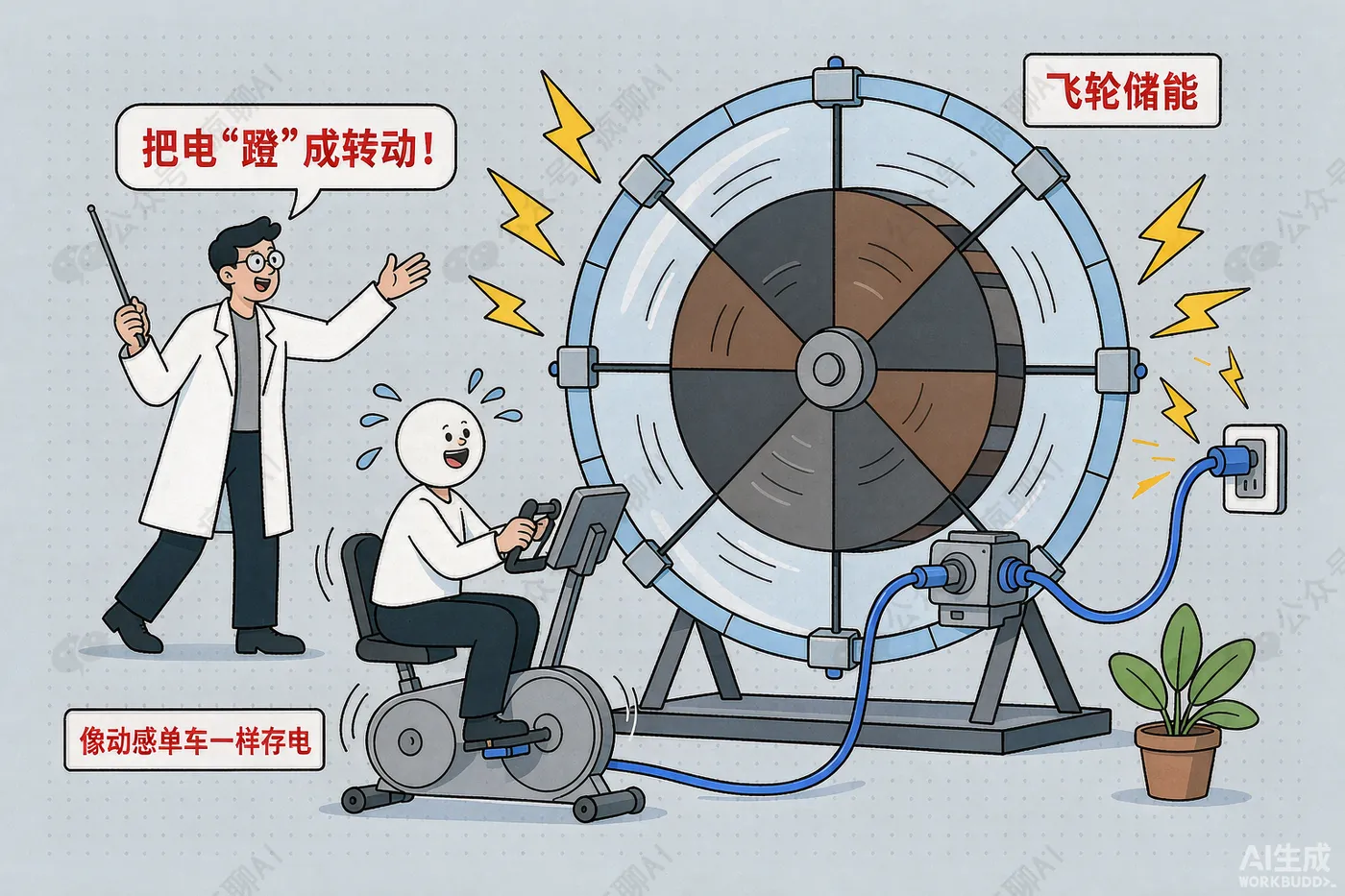 📖知识卡：飞轮储能