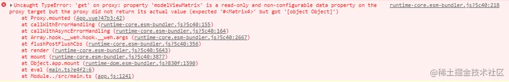 vue中使用three.js报错