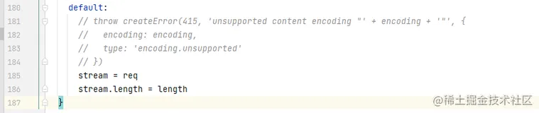 body-parser：unsupported content encoding 错误