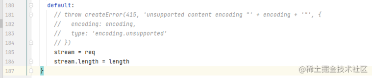body-parser：unsupported content encoding 错误