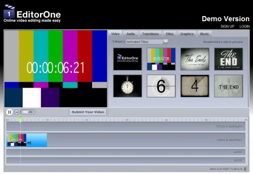 editorone 30+ Free Online Multimedia (Photo, Audio, Video) Editors