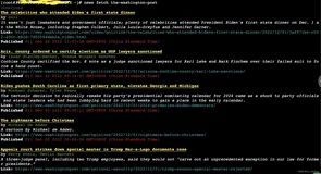 在linux系统上看全世界新闻 -- Clinews的使用详解