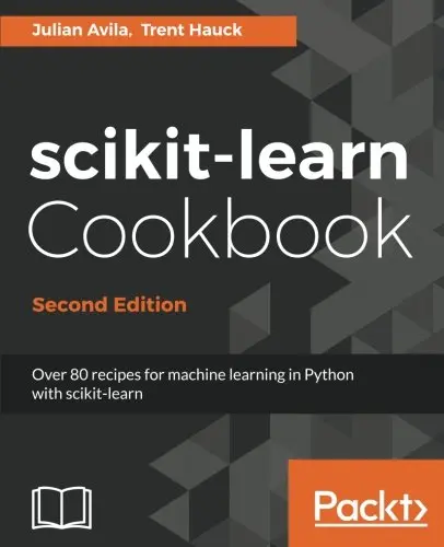 python人工智能机器学习工具书籍: scikit-learn Cookbook 2nd Edition