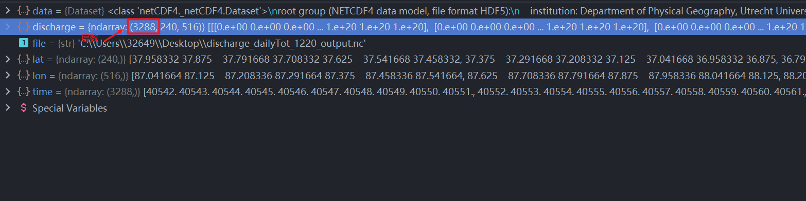 python处理NetCDF格式文件