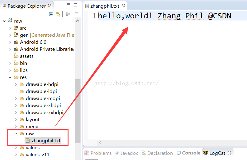 Android res/raw文件以及raw与res/assets异同