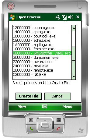 DumpMem and Monster - Virtual Memory Explorers on Windows Mobile/CE