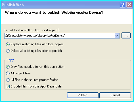 .NET Compact Framework 下的 Web Service 开发