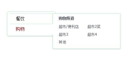 亚马逊的下拉菜单插件 jQuery-Menu-Aim 使用
