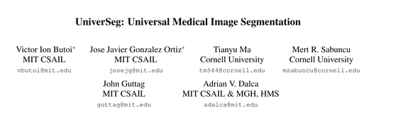 【小样本图像分割-2】UniverSeg: Universal Medical Image Segmentation