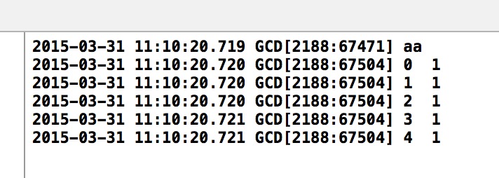 GCD之线程挂起与恢复