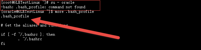 -bash: .bash_profile: command not found