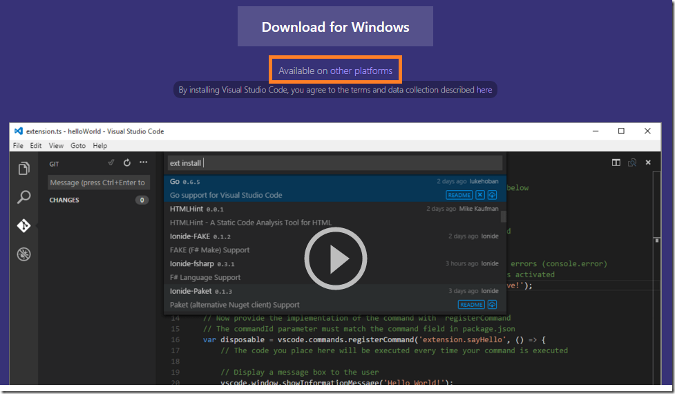 在Visual Studio Code中配置GO开发环境