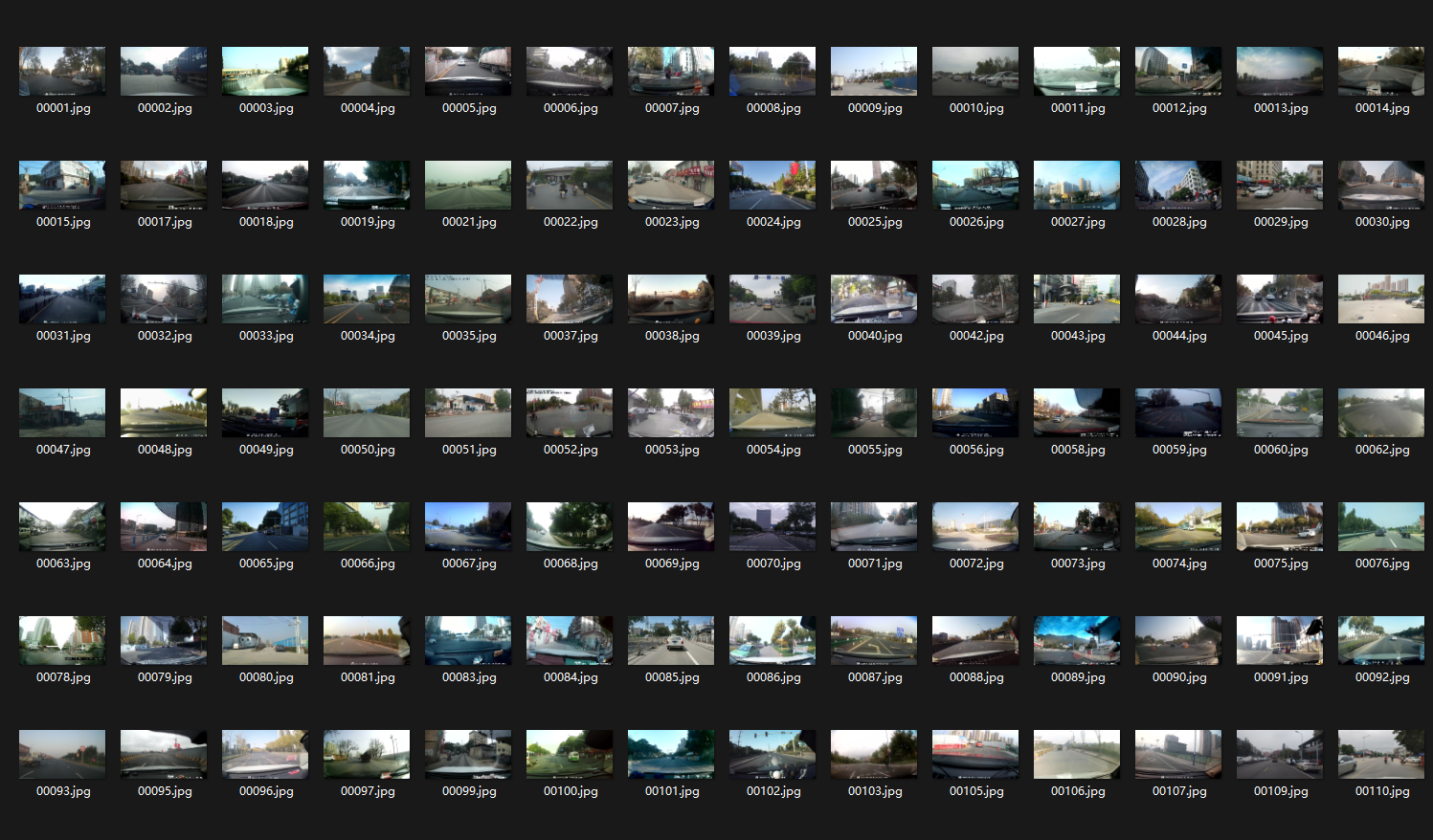 7种交通场景数据集（千张图片已划分、已标注）｜适用于YOLO系列深度学习分类检测任务【数据集分享】