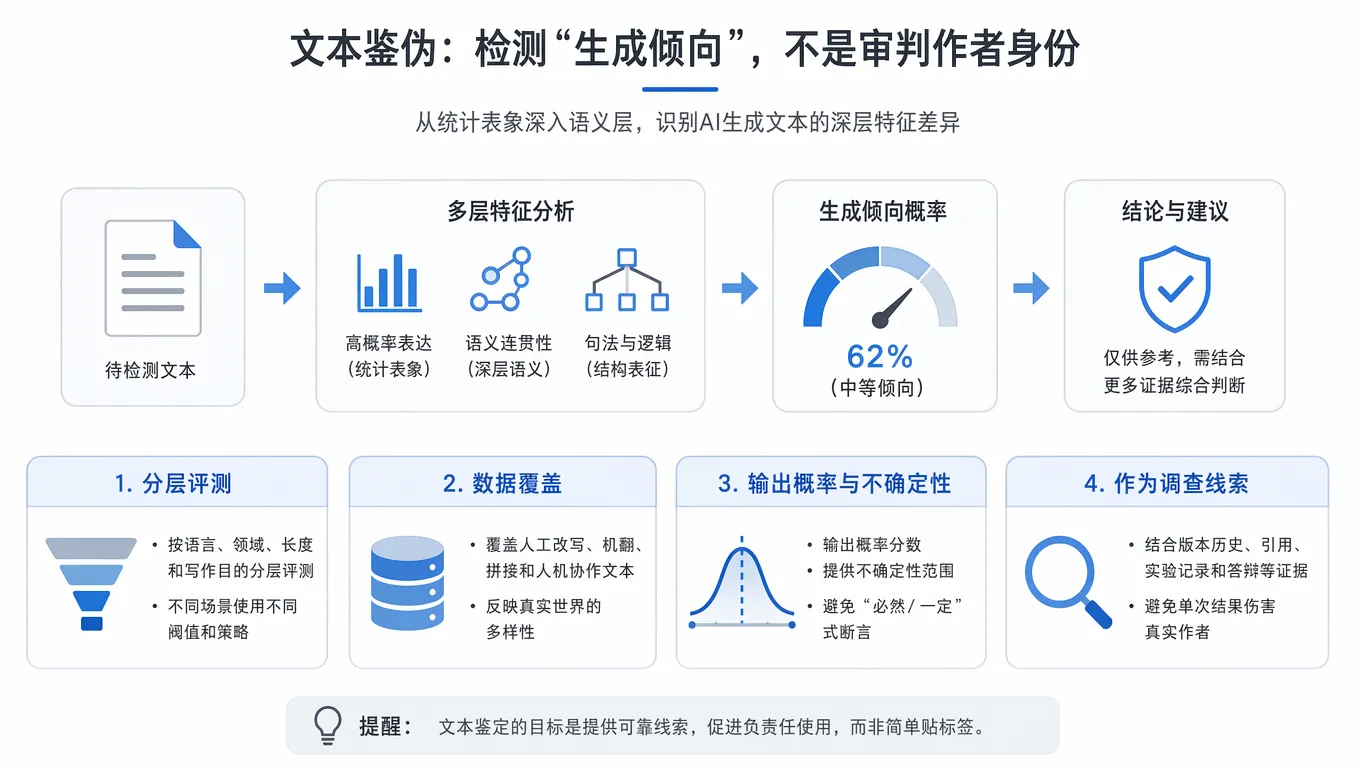 文本鉴伪:从统计表象到深层语义分析