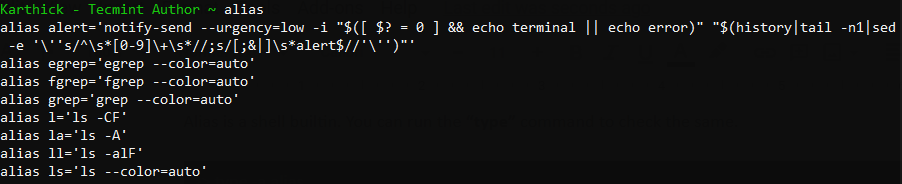 Linux|创建和使用 Bash 别名