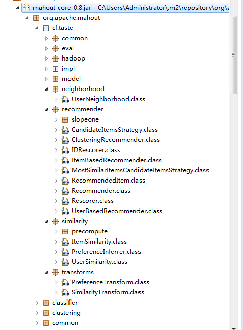 从源代码剖析Mahout推荐引擎