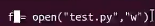 python中对文件的操作