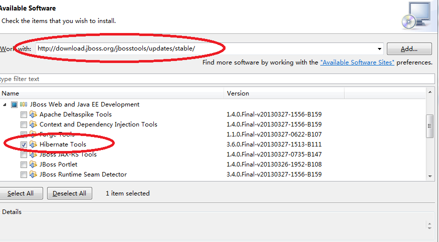 eclipse下使用hibernate tools实现hibernate逆向工程