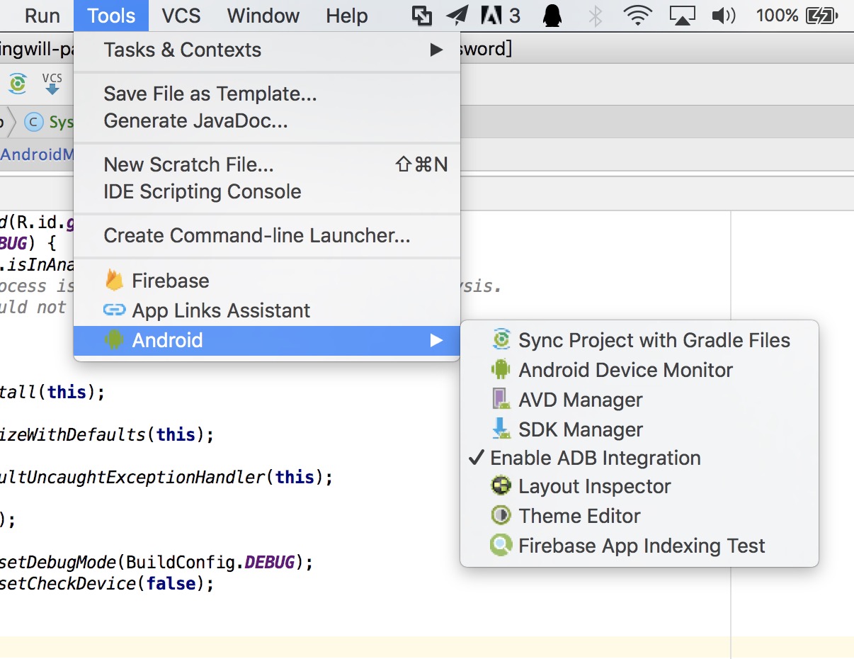 Android Studio 遇到 No Debuggable Applications 的解决方案