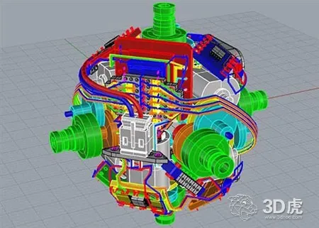 这个令人敬畏的3D打印机器人魔方可以解决自己