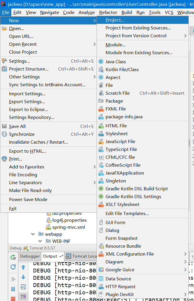 基于SSM框架快速搭建maven后台项目