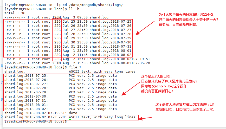 Oh!MongoDB日志从文本穿越成了图片?咋整!