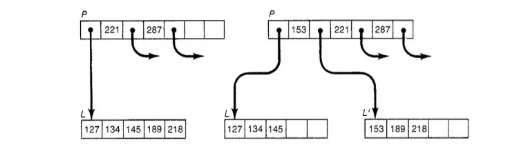 B+Tree Split