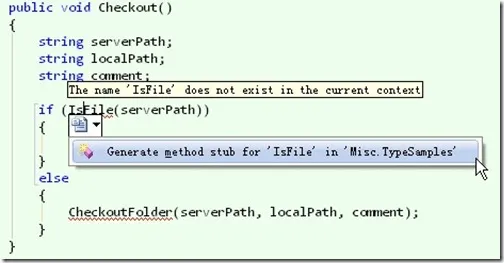 generate-method-stub