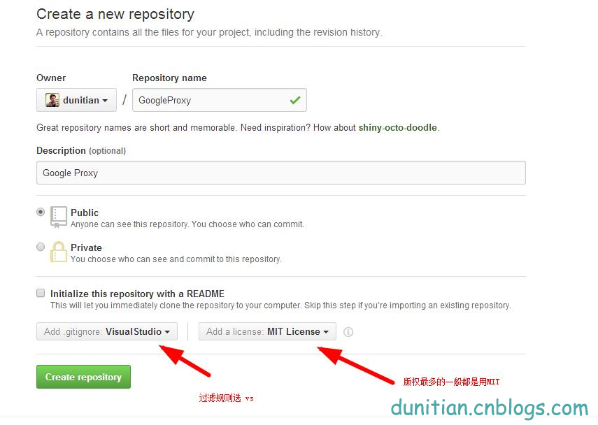 GitHub实战系列~3.提交github的时候过滤某些文件 2015-12-10