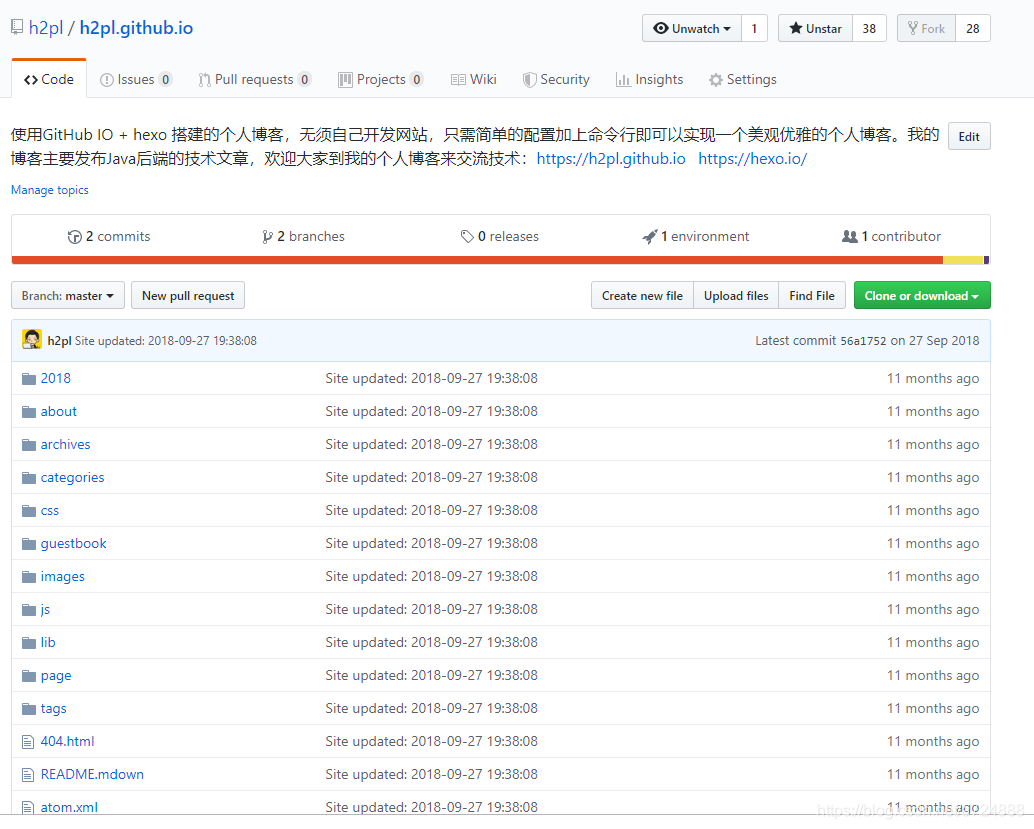 搭建自己的技术博客系列(二)把 Hexo 博客部署到 GitHub 上