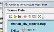 AutoCAD Map 3D: Publish Native DWG to Autodesk Infrastructure Map Server