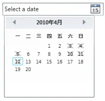 DatePicker