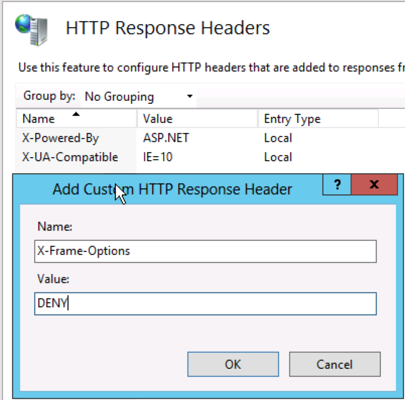ASP.NET 页面禁止被 iframe 框架引用