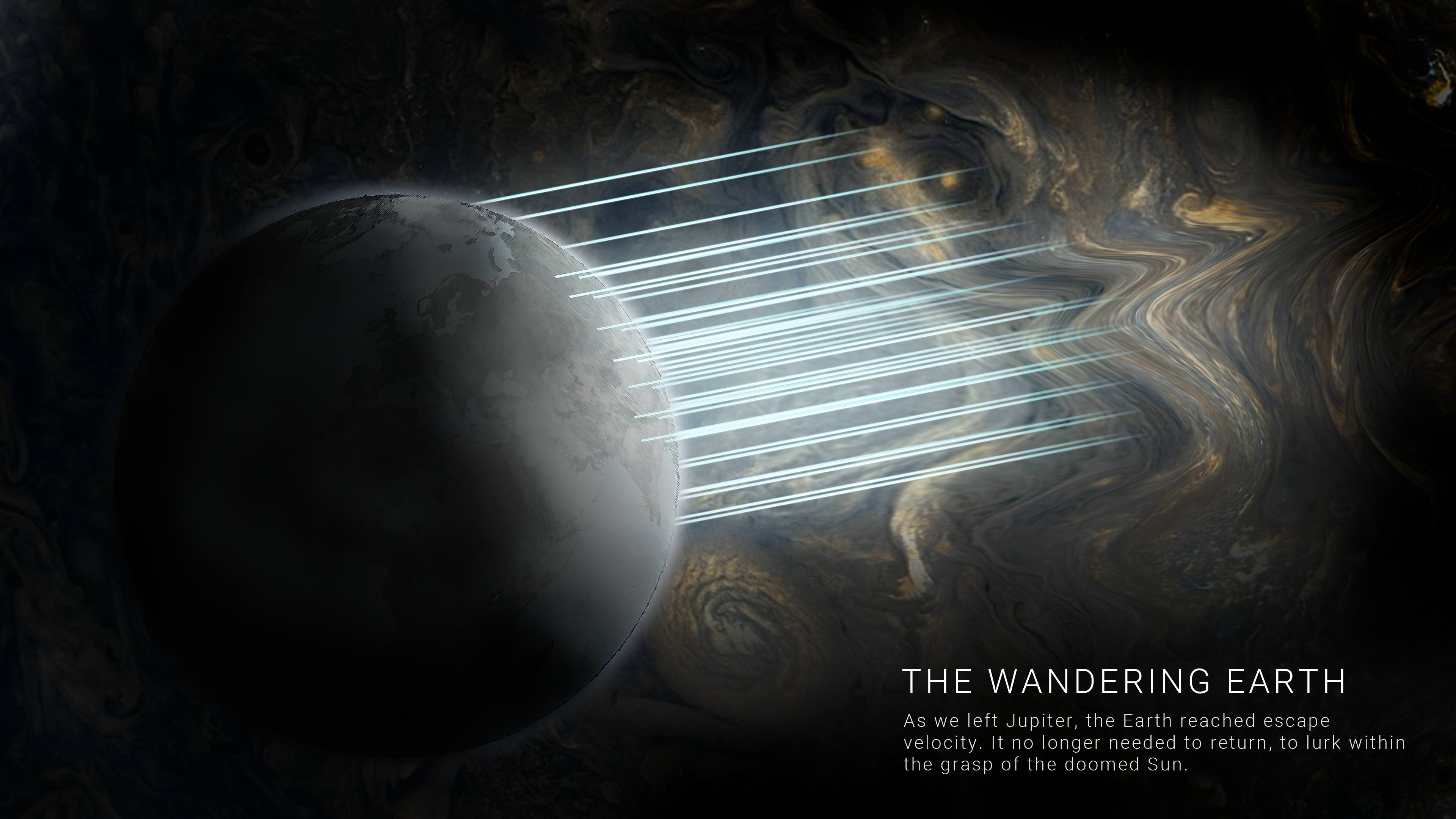 The wandering earth