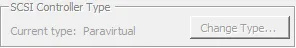 Horizon View - Template SCSI Type Paravirtual