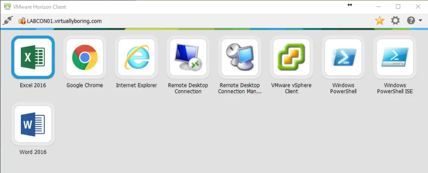 Add RDS Server to View 7 - 22 Application in Horizon View Client