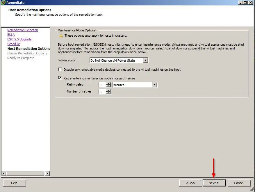 remediate-host-maintenance-mode