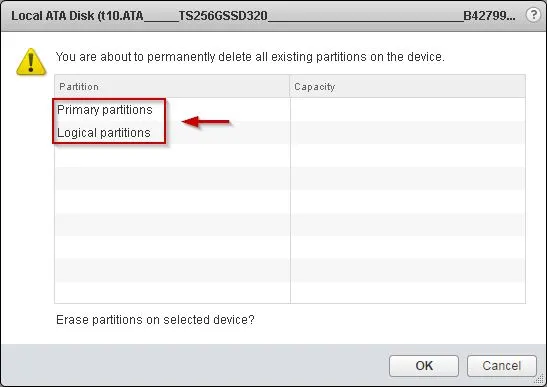 vsphere60removepartitions05