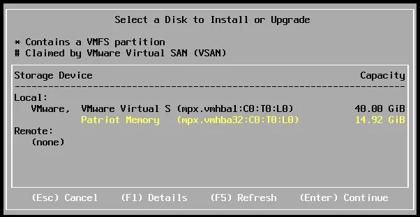 install-esxi-to-usb-flash-drive